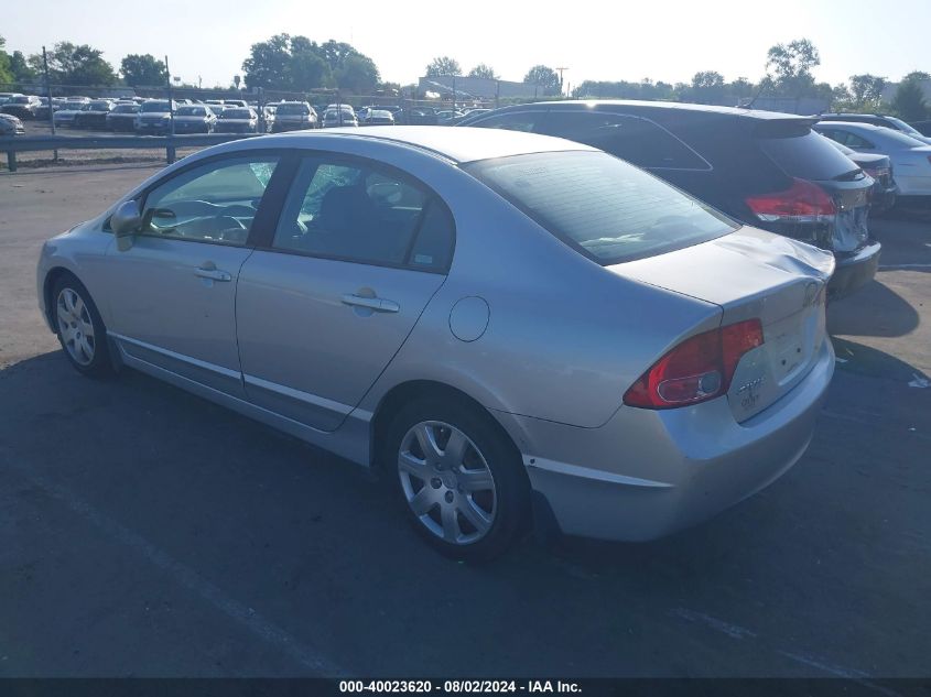 1HGFA16518L105268 | 2008 HONDA CIVIC SDN