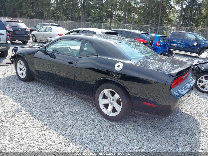 2013 Dodge Challenger Sxt VIN: 2C3CDYAG2DH524428 Lot: 40023624