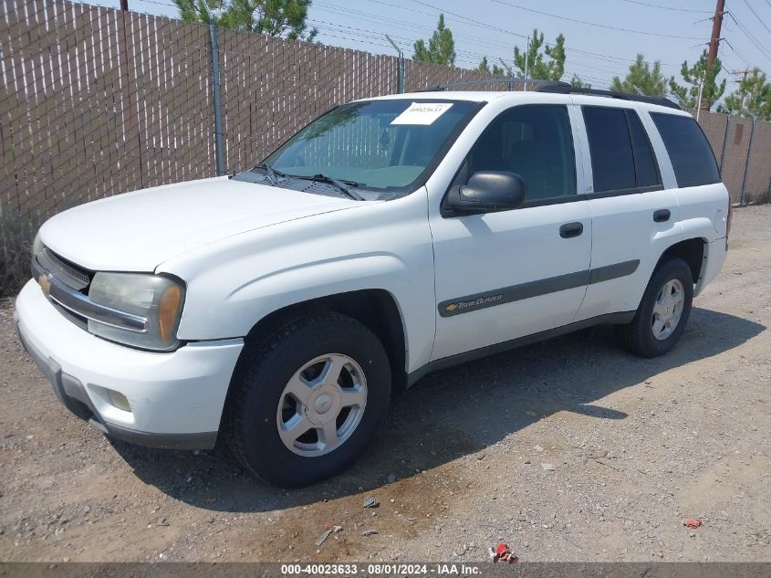 2004 Chevrolet Trailblazer Ls VIN: 1GNDT13S042125979 Lot: 40023633