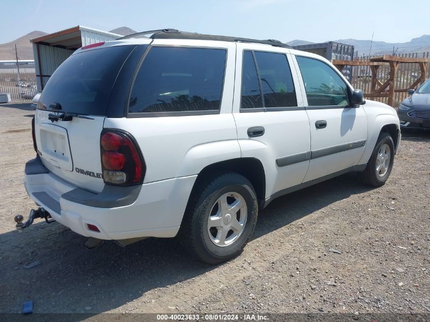 2004 Chevrolet Trailblazer Ls VIN: 1GNDT13S042125979 Lot: 40023633