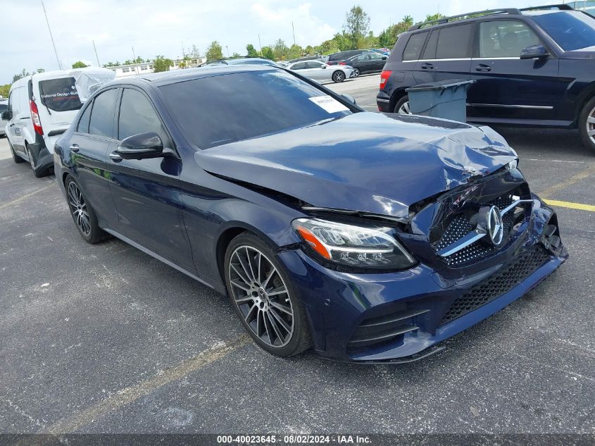 2020 Mercedes-Benz C 300 VIN: 55SWF8DB7LU324702 Lot: 40023645