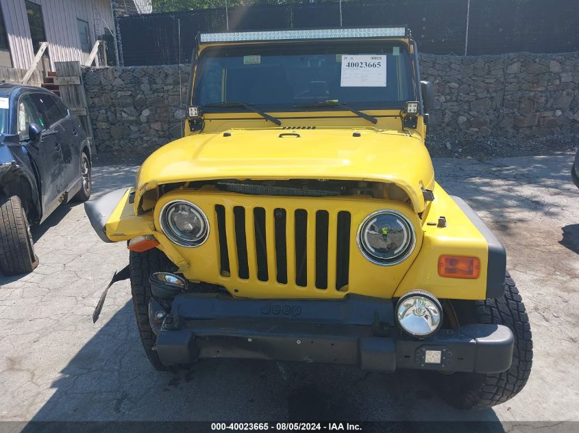 2003 Jeep Wrangler Sport VIN: 1J4FA49S73P369771 Lot: 40023665