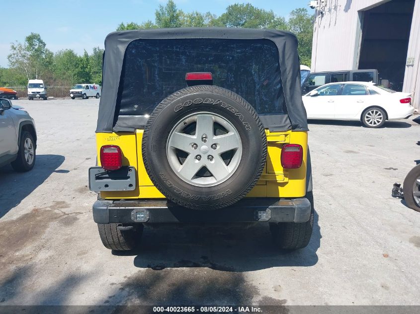 2003 Jeep Wrangler Sport VIN: 1J4FA49S73P369771 Lot: 40023665