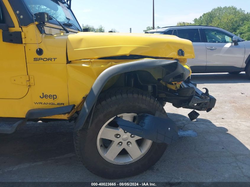 2003 Jeep Wrangler Sport VIN: 1J4FA49S73P369771 Lot: 40023665