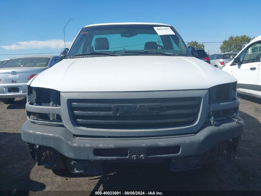 2007 GMC Sierra 1500 Classic Work Truck VIN: 3GTEC14X67G166393 Lot: 40023691