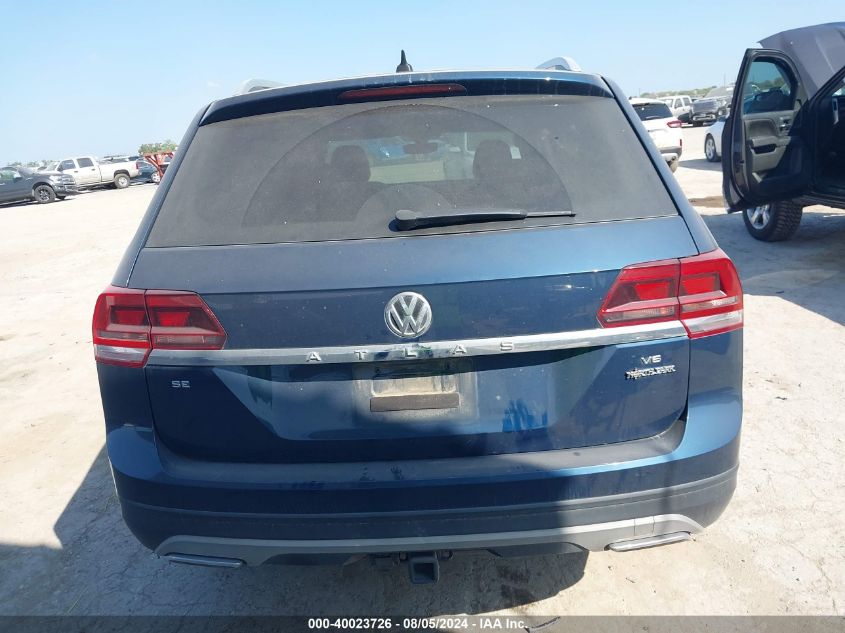 2019 Volkswagen Atlas 3.6L V6 Se W/Technology VIN: 1V2WR2CA6KC551713 Lot: 40023726