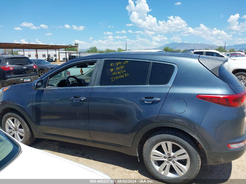 2019 Kia Sportage Lx VIN: KNDPM3ACXK7595754 Lot: 40023730