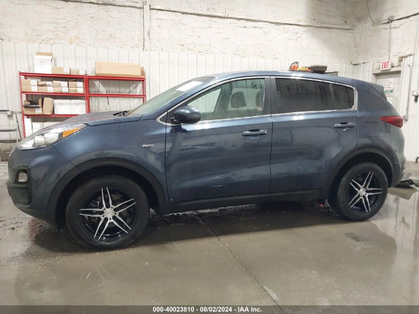 2021 Kia Sportage Lx VIN: KNDPMCAC1M7886310 Lot: 40023810