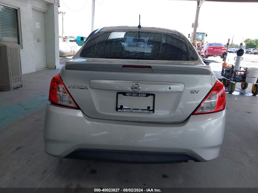 2018 Nissan Versa 1.6 Sv VIN: 3N1CN7AP7JL841713 Lot: 40023827