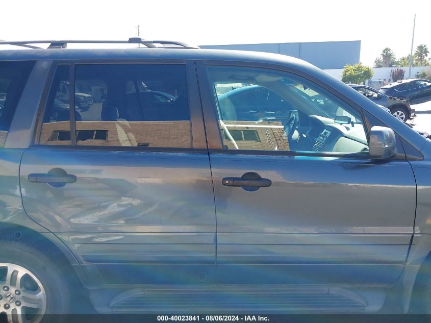 2004 Honda Pilot Ex VIN: 5FNYF18494B009799 Lot: 40023841