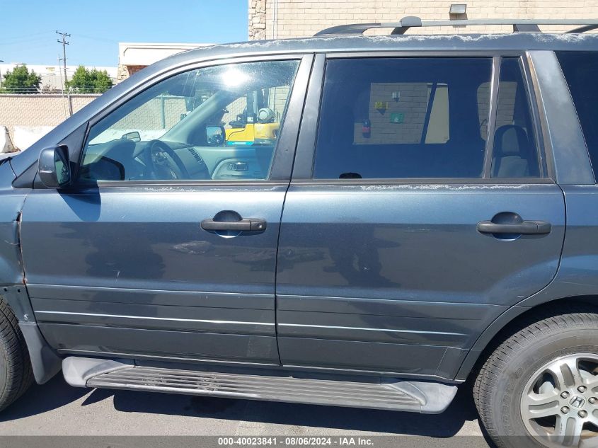 2004 Honda Pilot Ex VIN: 5FNYF18494B009799 Lot: 40023841