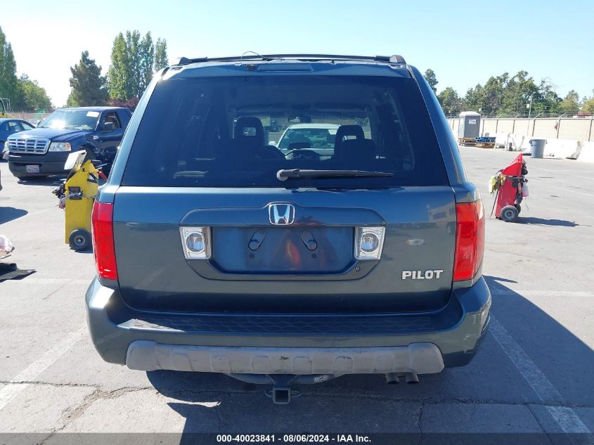 2004 Honda Pilot Ex VIN: 5FNYF18494B009799 Lot: 40023841