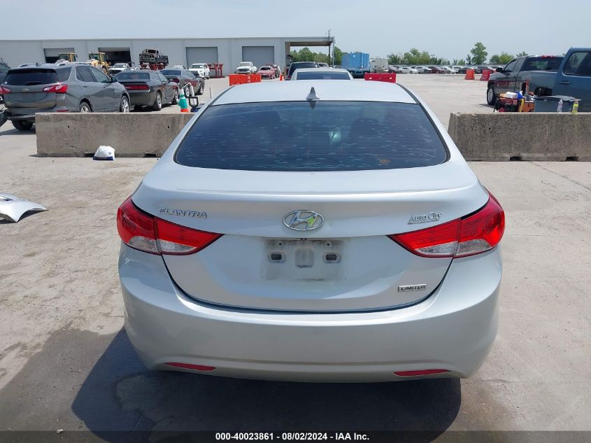 2012 Hyundai Elantra Limited (Ulsan Plant) VIN: KMHDH4AEXCU341412 Lot: 40023861