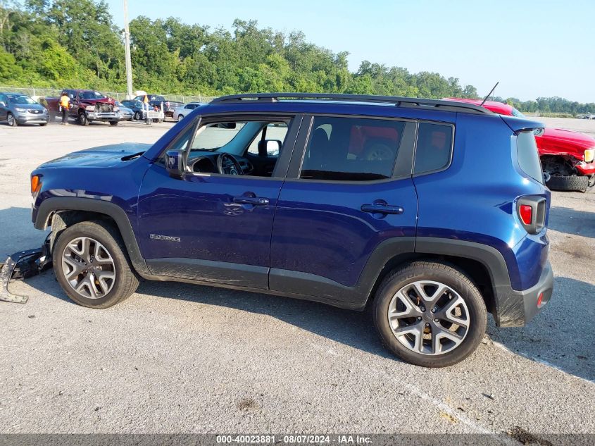 2017 Jeep Renegade Latitude 4X4 VIN: ZACCJBBB5HPG49481 Lot: 40023881