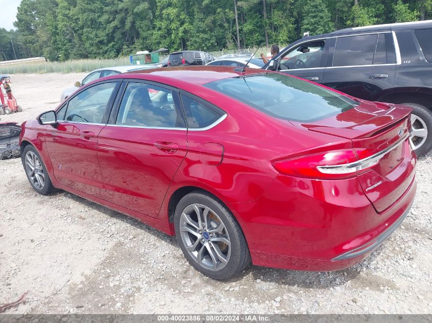 2017 FORD FUSION S - 3FA6P0G74HR339287