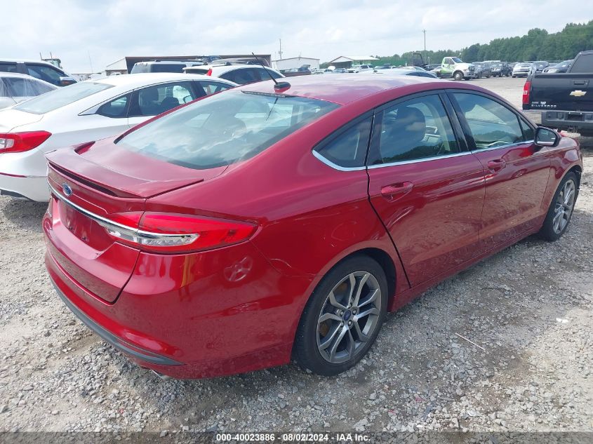 2017 FORD FUSION S - 3FA6P0G74HR339287