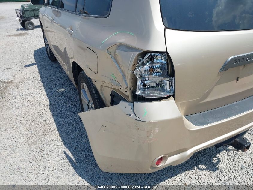 2009 Toyota Highlander Sport VIN: JTEES43A292136039 Lot: 40023905