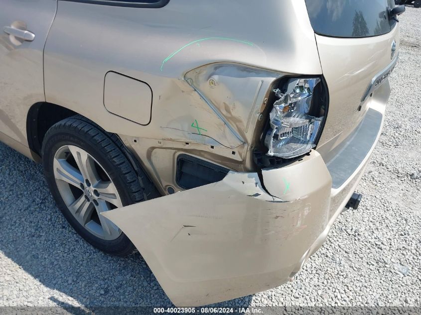 2009 Toyota Highlander Sport VIN: JTEES43A292136039 Lot: 40023905