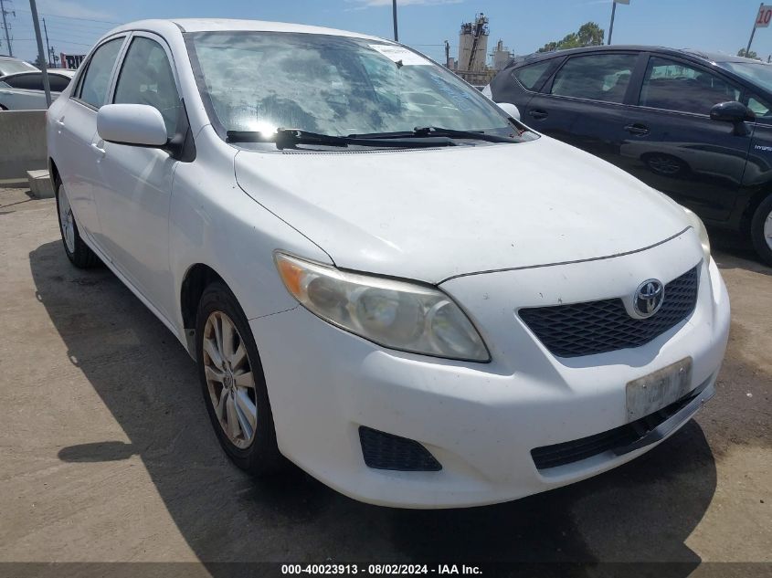 2010 Toyota Corolla Le VIN: 1NXBU4EE5AZ316461 Lot: 40023913