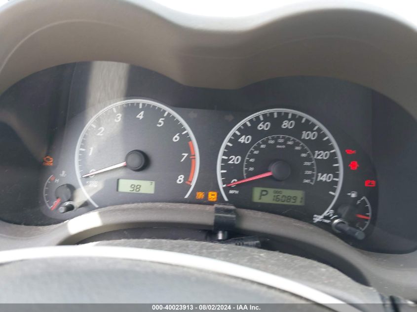 2010 Toyota Corolla Le VIN: 1NXBU4EE5AZ316461 Lot: 40023913