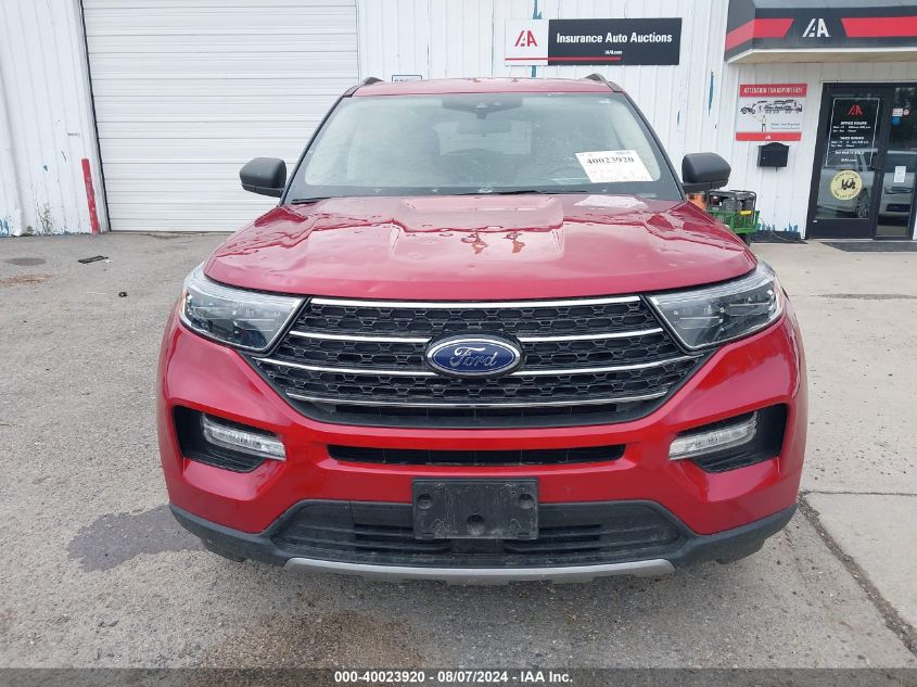 2020 Ford Explorer Xlt VIN: 1FMSK8DH5LGC92463 Lot: 40023920