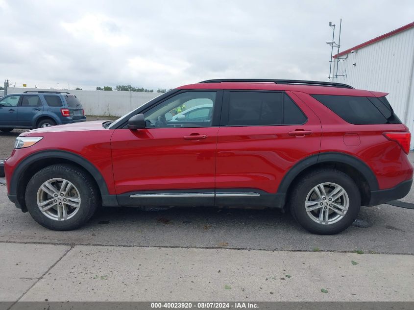 2020 Ford Explorer Xlt VIN: 1FMSK8DH5LGC92463 Lot: 40023920