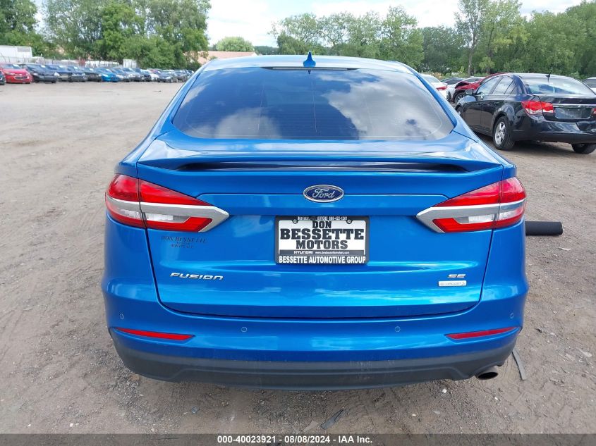 2020 FORD FUSION SE - 3FA6P0HDXLR225288