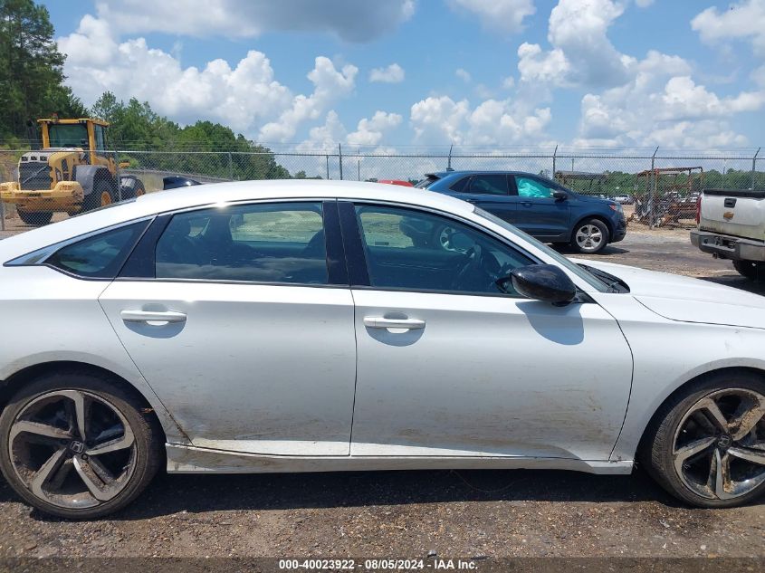 2022 Honda Accord Sport Special Edition VIN: 1HGCV1F48NA091519 Lot: 40023922