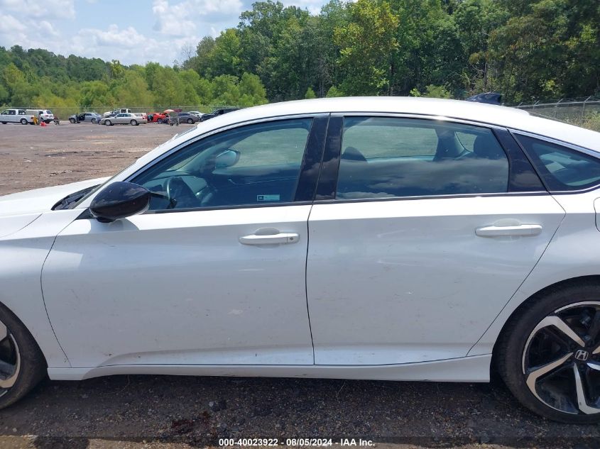 2022 Honda Accord Sport Special Edition VIN: 1HGCV1F48NA091519 Lot: 40023922