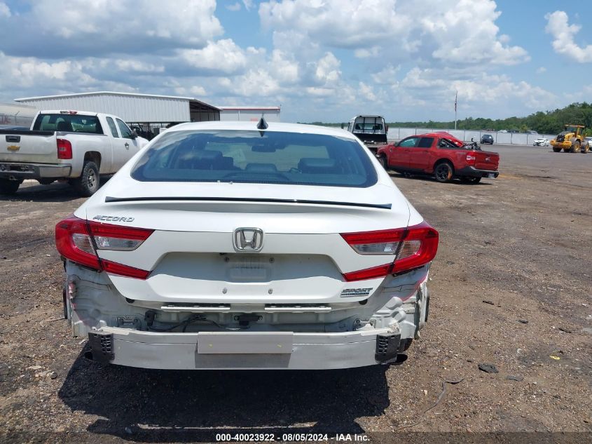 2022 Honda Accord Sport Special Edition VIN: 1HGCV1F48NA091519 Lot: 40023922