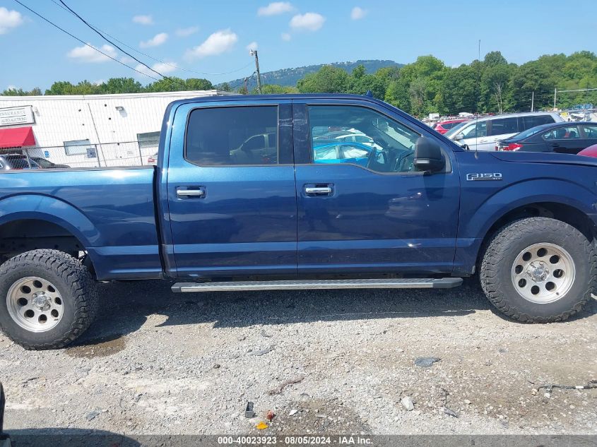 2018 Ford F-150 Xlt VIN: 1FTFW1EG3JFD83516 Lot: 40023923