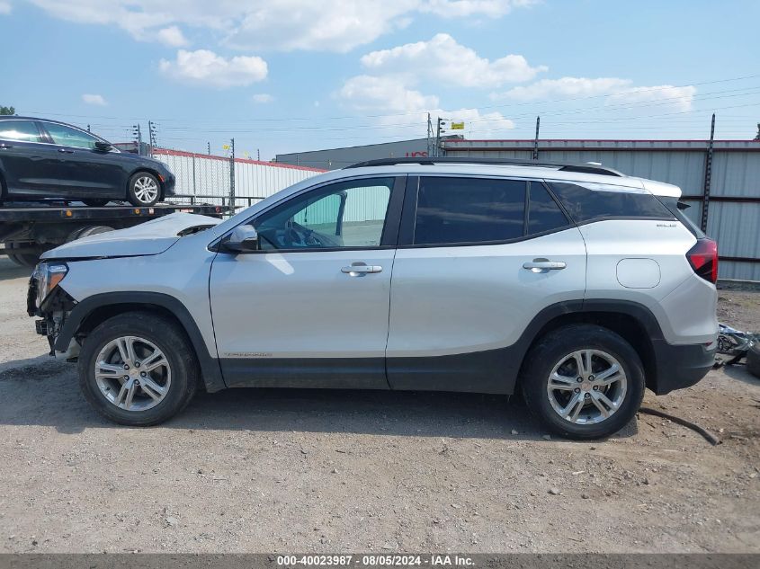 2022 GMC Terrain Fwd Sle VIN: 3GKALMEVXNL128803 Lot: 40023987