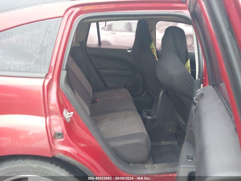 2010 Dodge Caliber Sxt VIN: 1B3CB4HA2AD662914 Lot: 40023992