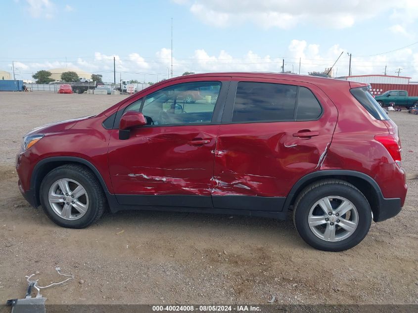 2021 Chevrolet Trax Fwd Ls VIN: KL7CJKSB7MB308794 Lot: 40024008