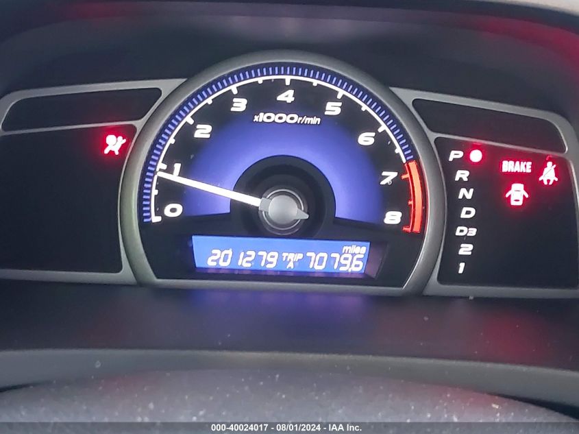 2008 Honda Civic Sdn Lx VIN: 2HGFA16528H307887 Lot: 40024017