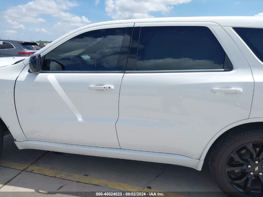 2020 Dodge Durango Sxt Plus Rwd VIN: 1C4RDHAG1LC373833 Lot: 40024023