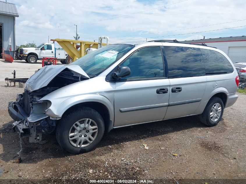 2005 Dodge Grand Caravan Se VIN: 1D4GP24R25B142881 Lot: 40024031