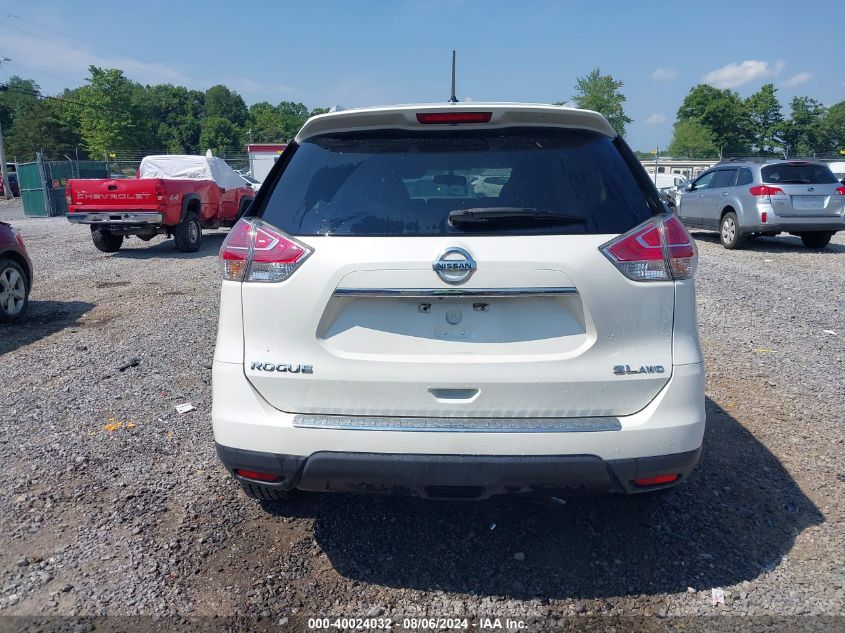 2015 Nissan Rogue Sl VIN: 5N1AT2MV2FC829071 Lot: 40024032