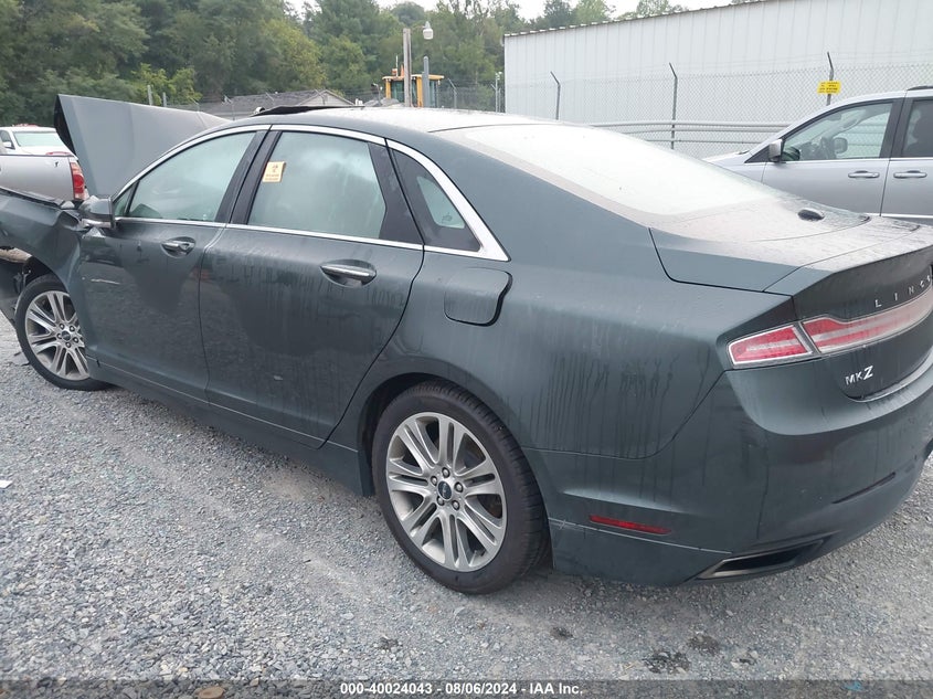 2015 LINCOLN MKZ VIN: 3LN6L2G94FR608416