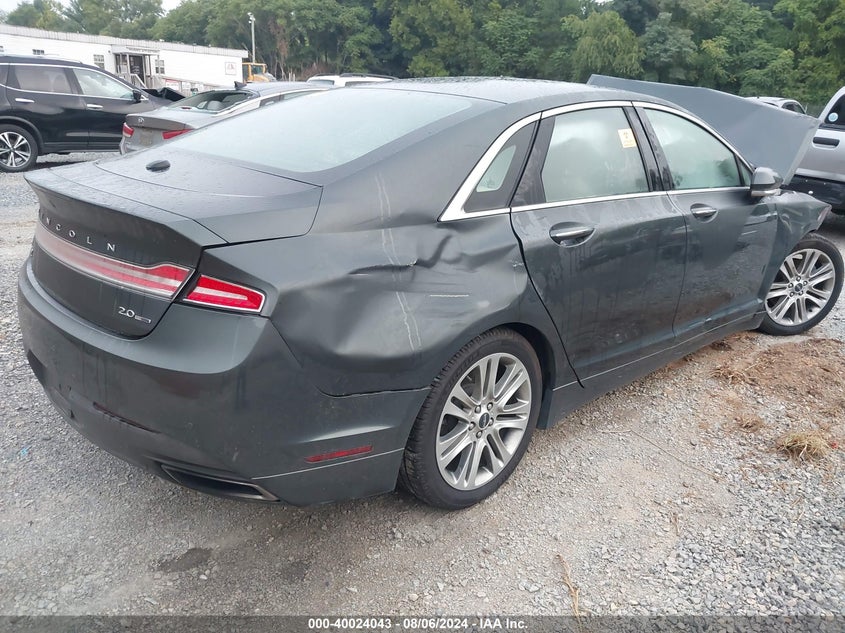 2015 LINCOLN MKZ VIN: 3LN6L2G94FR608416