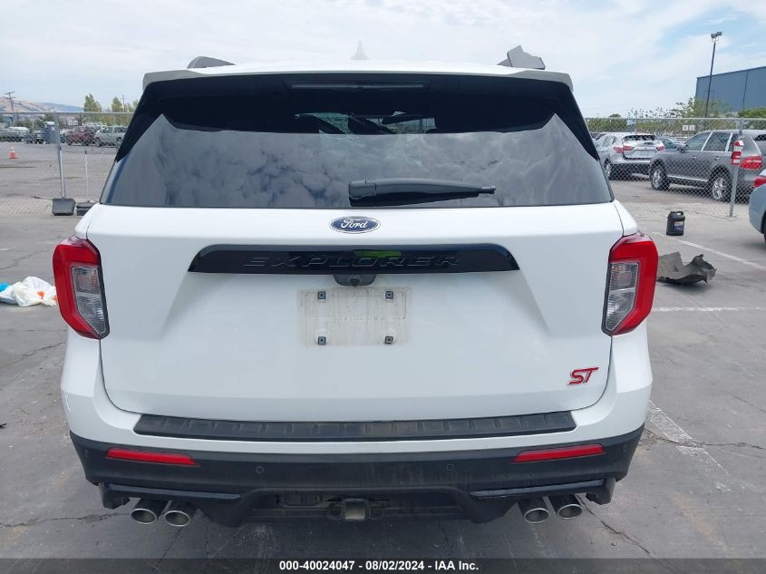 2021 Ford Explorer St VIN: 1FM5K8GC2MGB17974 Lot: 40024047