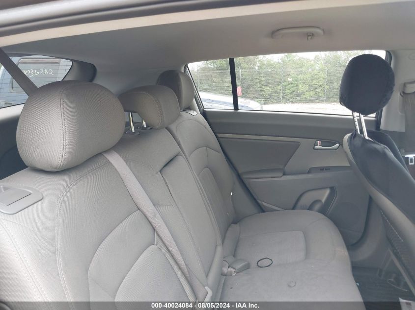 2013 Kia Sportage Lx VIN: KNDPBCA20D7458354 Lot: 40024084