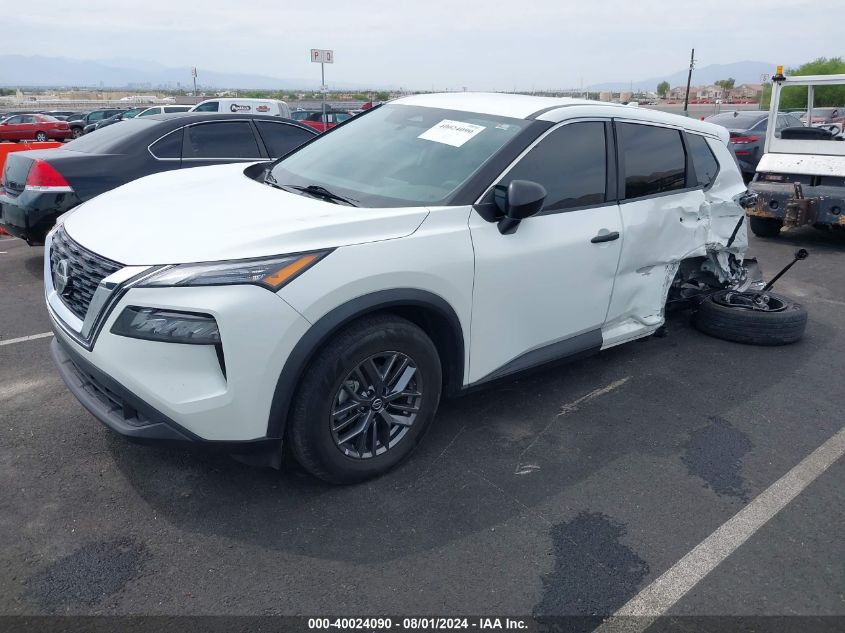 2021 Nissan Rogue S Intelligent Awd VIN: 5N1AT3AB3MC733401 Lot: 40024090