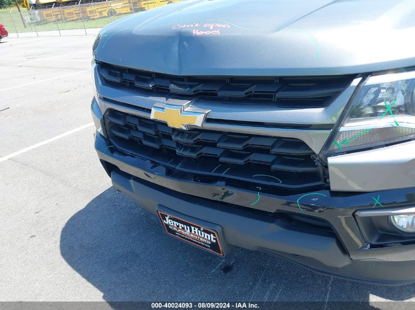 2022 Chevrolet Colorado 4Wd Short Box Lt VIN: 1GCGTCENXN1172646 Lot: 40024093