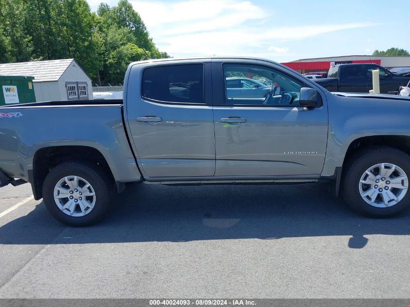 2022 Chevrolet Colorado 4Wd Short Box Lt VIN: 1GCGTCENXN1172646 Lot: 40024093