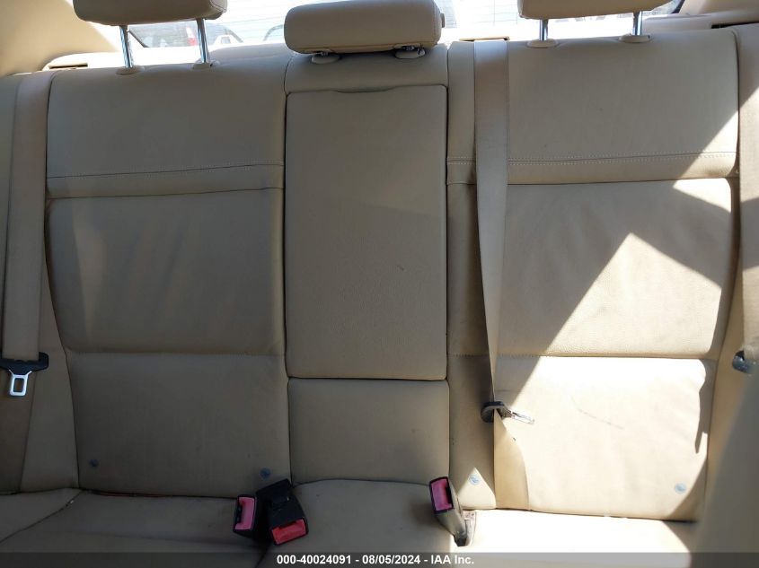 2009 BMW 335 I VIN: WBAPM77559NL86537 Lot: 40024091