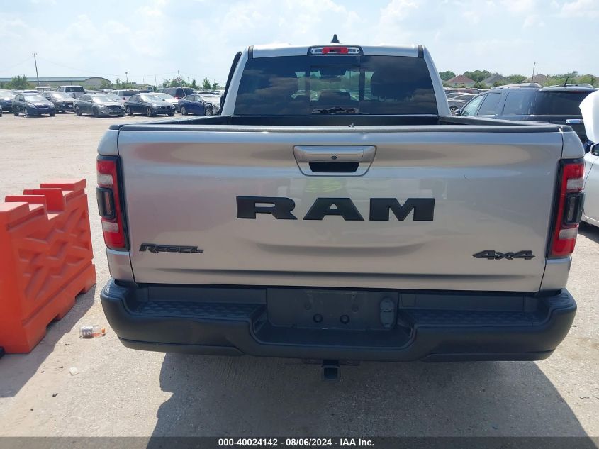 2019 Ram 1500 Rebel Quad Cab 4X4 6'4 Box VIN: 1C6RRFEG0KN820310 Lot: 40024142