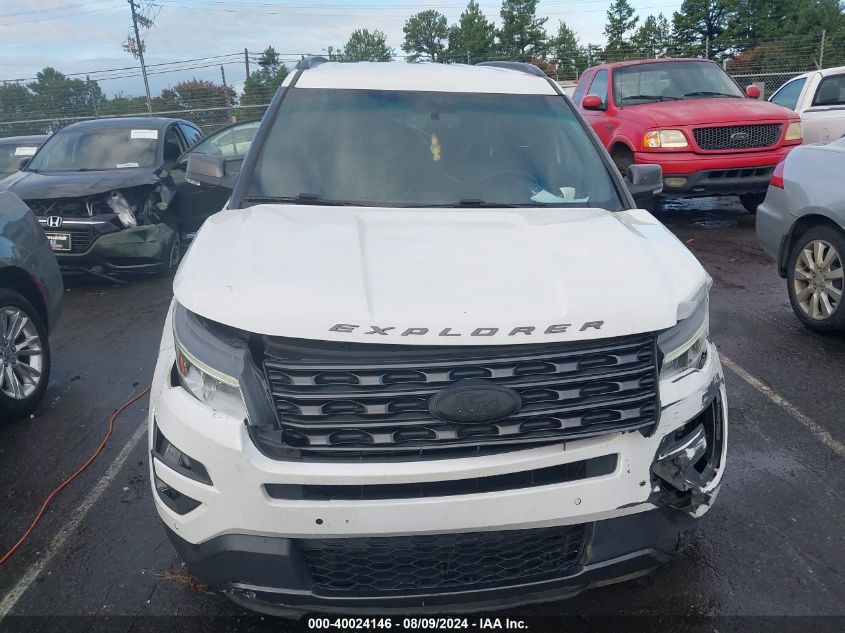 2017 Ford Explorer Xlt VIN: 1FM5K7D80HGB49466 Lot: 40024146