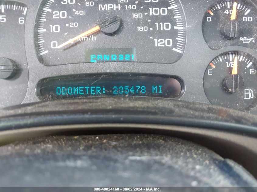 2004 Chevrolet Tahoe Z71 VIN: 1GNEK13Z84R131265 Lot: 40024168