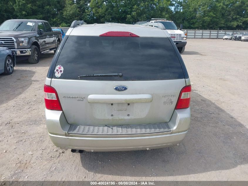 2006 Ford Freestyle Limited VIN: 1FMDK06126GA46372 Lot: 40024195